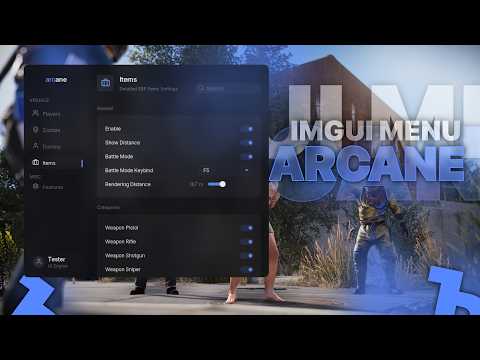 🧿ARCANE | IMGUI MENU preview